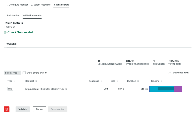 クライアント証明書が必要なサイトの外形監視をする | New Relic